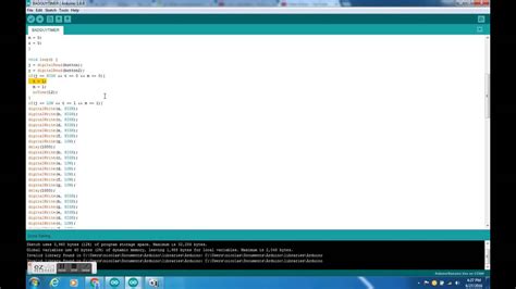 arduino count up timer.